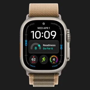 б/у Apple Watch Ultra 4 GPS + LTE 49mm Natural Titanium Case with Desert Alpine Loop - Large (MJAG4) (Хорошее состояние)