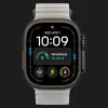 б/у Apple Watch Ultra 4 GPS + LTE, 49mm Black Titanium Case with Translucent Gray Ocean Band (MJCT4+MKAQ4) (Хорошее состояние)