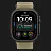 б/у Apple Watch Ultra 4 GPS + LTE, 49mm Black Titanium Case with Translucent Kelp Ocean Band (MJCT4+MKAV4) (Як Новий)