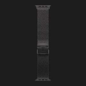 Apple Watch Ultra 4 GPS + LTE 49mm Black Titanium Case with Black Titanium Milanese Loop - Medium (MJAV4)