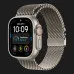 б/у Apple Watch Ultra 4 GPS + LTE 49mm Natural Titanium Case with Natural Titanium Milanese Loop - Large (MJAA4) (Хорошее состояние)