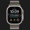 б/у Apple Watch Ultra 4 GPS + LTE 49mm Natural Titanium Case with Natural Titanium Milanese Loop - Medium (MJA94) (Как Новый)