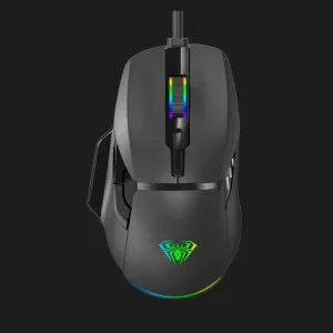 Проводная мышь AULA F815 Wired gaming mouse (Black)
