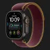б/у Apple Watch Ultra 4 GPS + LTE 49mm Black Titanium Case with Burgundy Trail Loop - M/L (MJC44) (Як Новий)