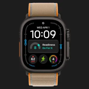 б/у Apple Watch Ultra 4 GPS + LTE, 49mm Black Titanium Case with Sand Trail Loop - M/L (MJCT4+MKAJ4) (Как Новый)
