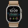 Apple Watch Ultra 4 GPS + LTE 49mm Natural Titanium Case with Sand Trail Loop - S/M (MJAJ4)