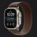 б/у Apple Watch Ultra 4 GPS + LTE, 49mm Natural Titanium Case with Dark Umber Trail Loop - M/L (MJCR4+MK8K4) (Хороший стан)