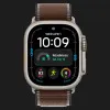 б/у Apple Watch Ultra 4 GPS + LTE, 49mm Natural Titanium Case with Dark Umber Trail Loop - M/L (MJCR4+MK8K4) (Хороший стан)
