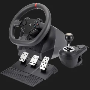 Комплект (кермо, педалі, КПП) GamePro RW575PM (Black) (UA) в Полтаві