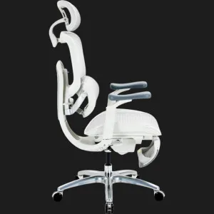Кресло Sihoo C300 LITE V2 (White) + подставка для ног (C300-LITE-V2-B102-JT) в Берегово