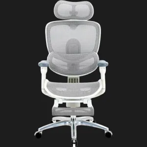 Кресло Sihoo C300 LITE V2 (White) + подставка для ног (C300-LITE-V2-B102-JT) в Берегово