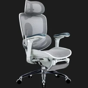 Кресло Sihoo C300 PRO V2 (White) +подставка для ног (C300-PRO-V2-B102-JT) в Берегово