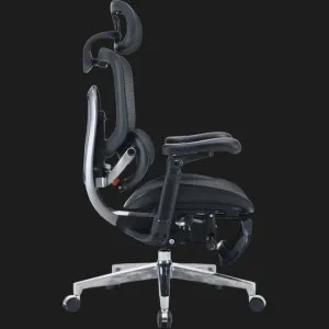 Кресло Sihoo C500 V2 (Black) +подставка для ног (C500-V2-B101-JT) в Берегово