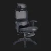 Кресло эргономичное Sihoo (B100-B101-JT) (Mesh Black) +подставка для ног