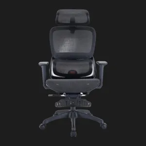 Кресло эргономичное Sihoo (B100-B101-JT) (Mesh Black) +подставка для ног в Берегово