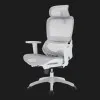 Кресло эргономичное Sihoo (B100-B102-JT) (Mesh White) +подставка для ног