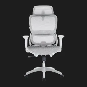 Кресло эргономичное Sihoo (B100-B102-JT) (Mesh White) +подставка для ног в Берегово