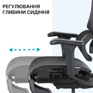 Кресло OfficePro Onix (OC975B) (Black) в Берегово