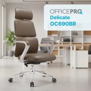 Кресло OfficePro Delicate (OC690BE) (Beige) PVC в Берегово