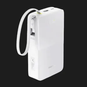 Зарядное устройство Power Bank Baseus Bipow 2 Pro 20000mAh 22,5W with USB-C Cable (Moon White) в Каменском