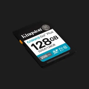 Карта пам'яті Kingston Canvas Go! Plus SDXC 128Gb UHS-1 U3 V30 (SDG4/128GB) в Камʼянському