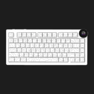 Клавиатура Ajazz AK820 V2 White Peach Switch (AK820-V2-WP-S-W) (UA)
