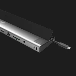 Док станція J5create USB-C 12-in-1 (HDMI/DP/PD/USB-A/USB-C/LAN/SD/TF/audio) в Полтаві