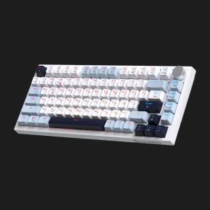 Клавиатура GamePro MK160 V2 Warden QLAB Sakura White (MK160-V2-BL-QS) (UA)