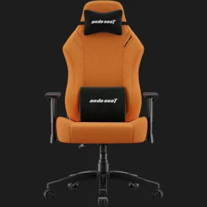 Кресло игровое Anda Seat Luna Size L (Orange Fabric) (UA)