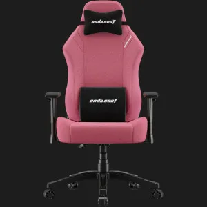 Кресло игровое Anda Seat Luna Size L (Pink Fabric) (UA)