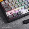 Клавиатура Ajazz AK820 V2 Coconut Flake Switch (AK820-V2-CF-BGY) (UA)