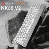 Клавиатура Ajazz NK68 V2 Red Switch (NK68-V2-R-S-W) (UA)