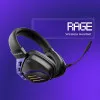 Бездротова ігрова гарнітура Proove Gaming Rage (APP) (Black/Purple) (UA)