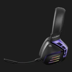 Бездротова ігрова гарнітура Proove Gaming Rage (APP) (Black/Purple) (UA) в Берегові