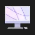 б/у Apple iMac 24 with Retina 4.5K, 512GB, 8 CPU / 8 GPU (Purple) (Z130000NU, Z130001CT) (Хороший стан)