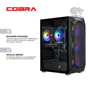 Компьютер COBRA Advanced (Ryzen 5 5500/16GB/250GB (SSD)/1TB (HDD)/RTX 5050) (A55.16.H1S2.55.22310) в Каменском