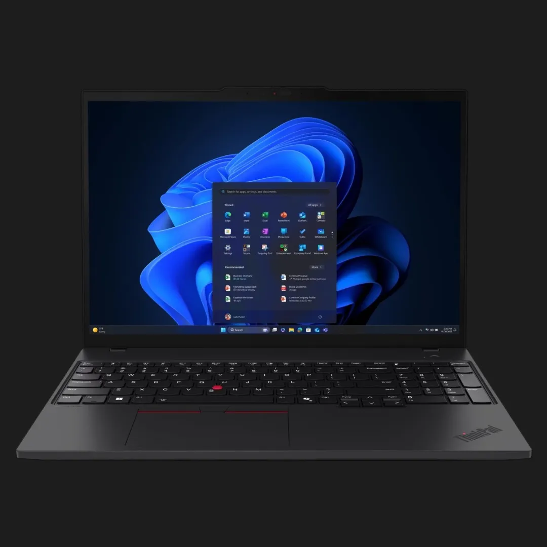 Ноутбук Lenovo ThinkPad T16 Gen 4 16" (Intel Core Ultra 7/32GB/4TB/Intel Graphics) (21QFS1J324)