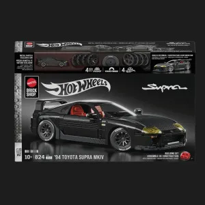 Колекційна машинка-конструктор Mattel Brick Shop Elite Toyota Supra 94 MKIV (JKG40)