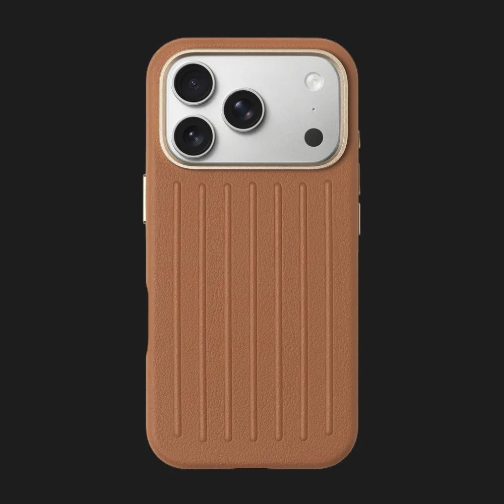 Чохол Griply Linea with MagFit для iPhone 17 Pro/18 Pro (Brown)