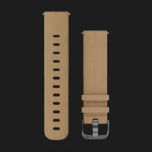 Ремінець Garmin Quick Release 20mm (Tan) Leather One-size Leather Band