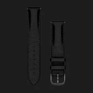 Ремінець Garmin Quick Release 18mm (Black Leather with Brushed Slate)