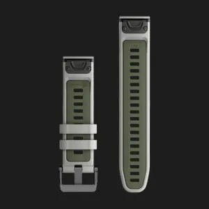 Ремінець Garmin 22mm QuickFit (Fog Gray/Moss)