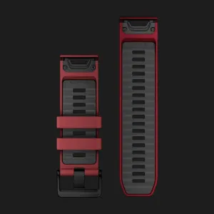 Ремінець Garmin QuickFit 26 мм (Marsala/Graphite)