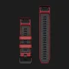 Ремінець Garmin QuickFit 22 мм (Marsala/Graphite)