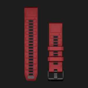 Ремінець Garmin QuickFit 22 мм (Marsala/Graphite)