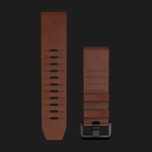 Ремінець Garmin QuickFit 26 Leather Band (Walnut)