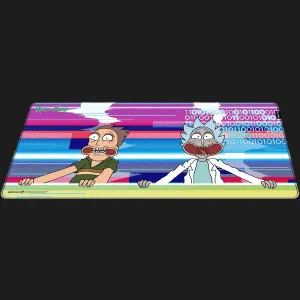 Килимок для миші Warner Bros RICK AND MORTY Glitched (Рік і Морті) XL