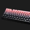 Клавиатура MCHOSE G75 Pro Matcha Latte USB-A/WL/BT RGB (Black Pink) (G75-16A)