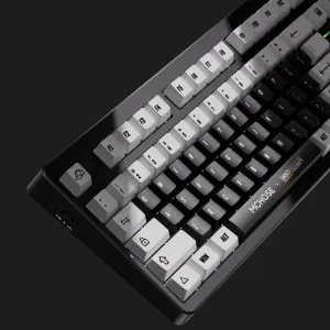 Клавиатура MCHOSE x Unbox Therapy UT98 Silent Peach V3 USB-A/WL/BT RGB Classic Therapy (HW-UT98-2)