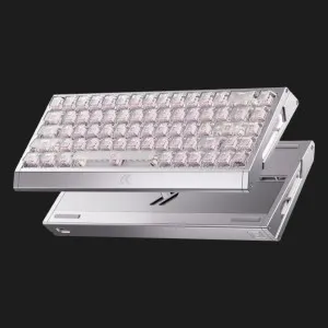 Клавиатура MCHOSE Ace 68 GT Hall Effect Mount Tai Pink 16K USB-A RGB (Aero Silver) (HW-ACE68GT-2)